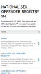 Mobile Screenshot of nationalsexoffenderregistry.com